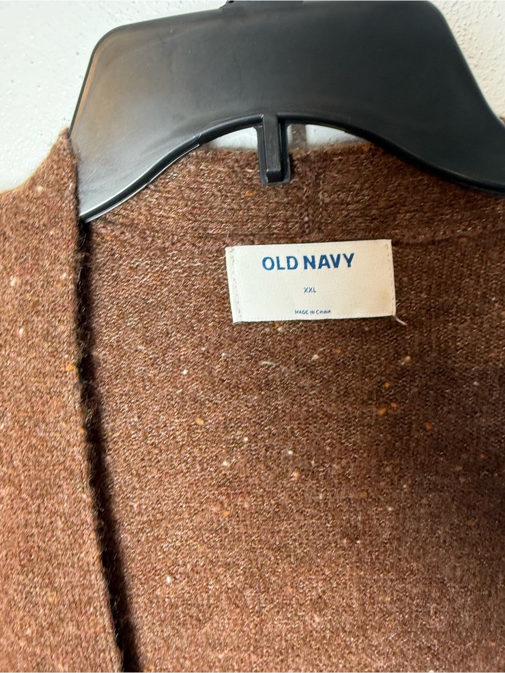 Old Navy Brown Open-Front Pocket Cardigan - Picture 3 of 5